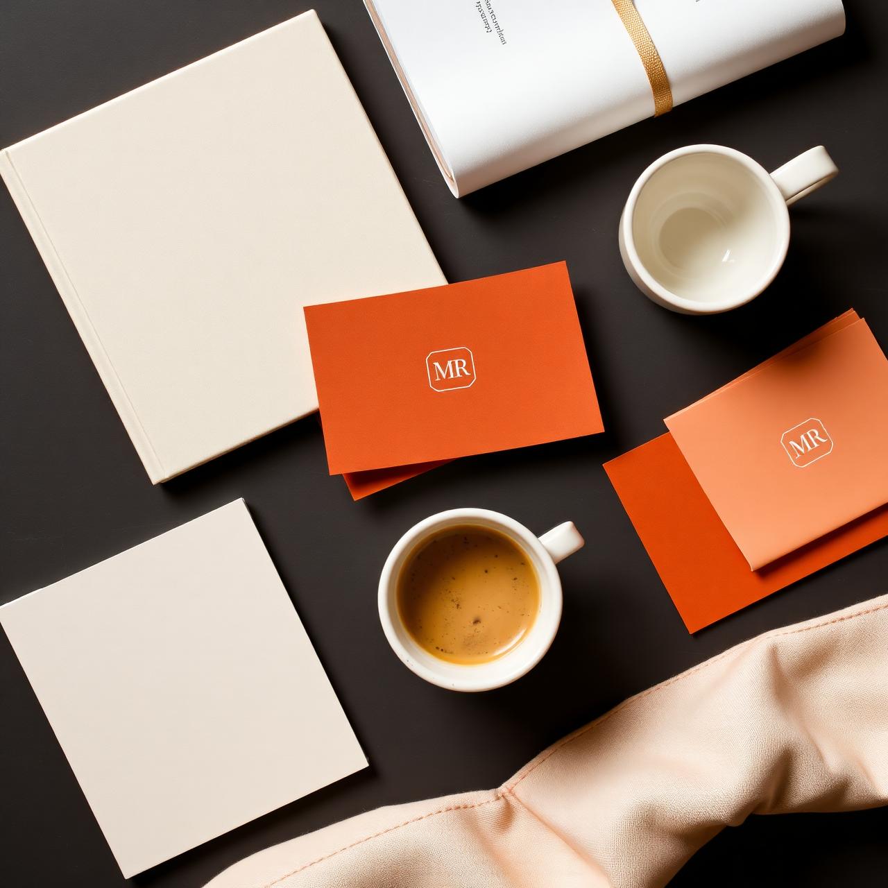 Identidad de marca terracota y crema por Montse Russildi